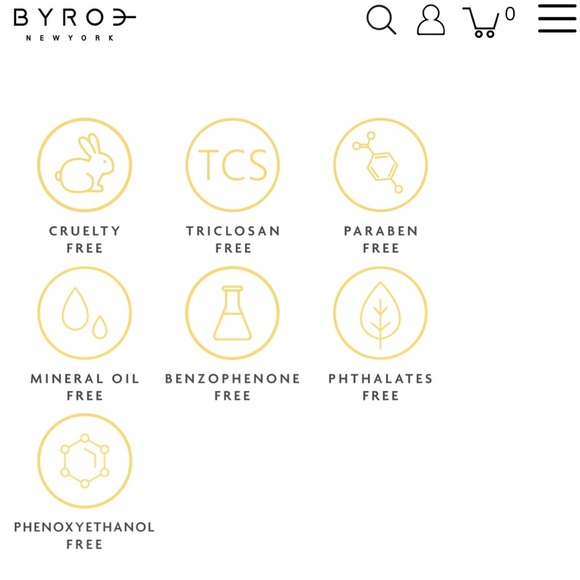 BYROE New York Hydrangea Tea Intensive Hydration Serum - Gold and White - Picture 7 of 7